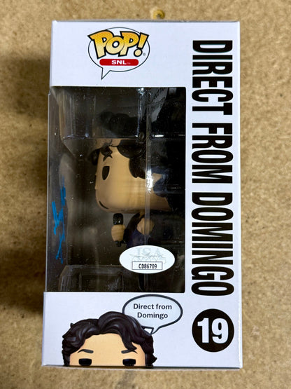 Marcello Hernandez Signed SNL 50 Saturday Night Live Direct From Domingo Funko Pop! #19 With JSA COA