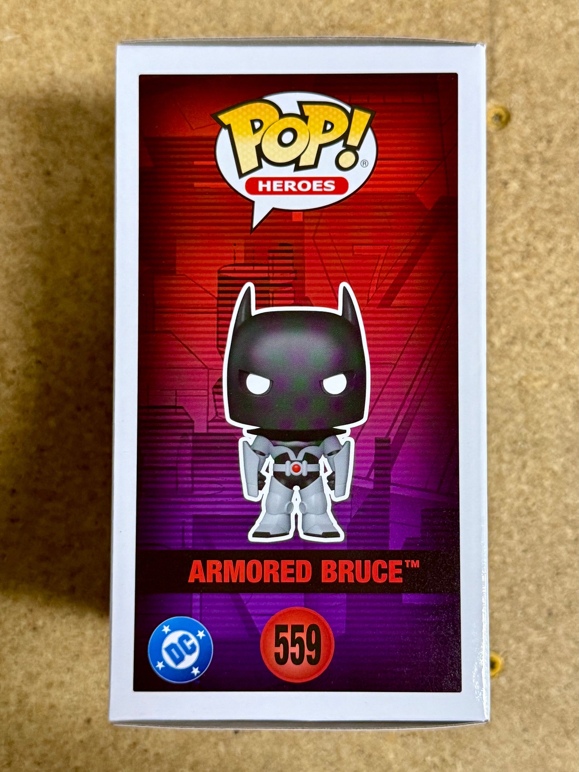 Funko Pop! DC Heroes Armored Bruce Wayne #559 Batman Beyond 2025