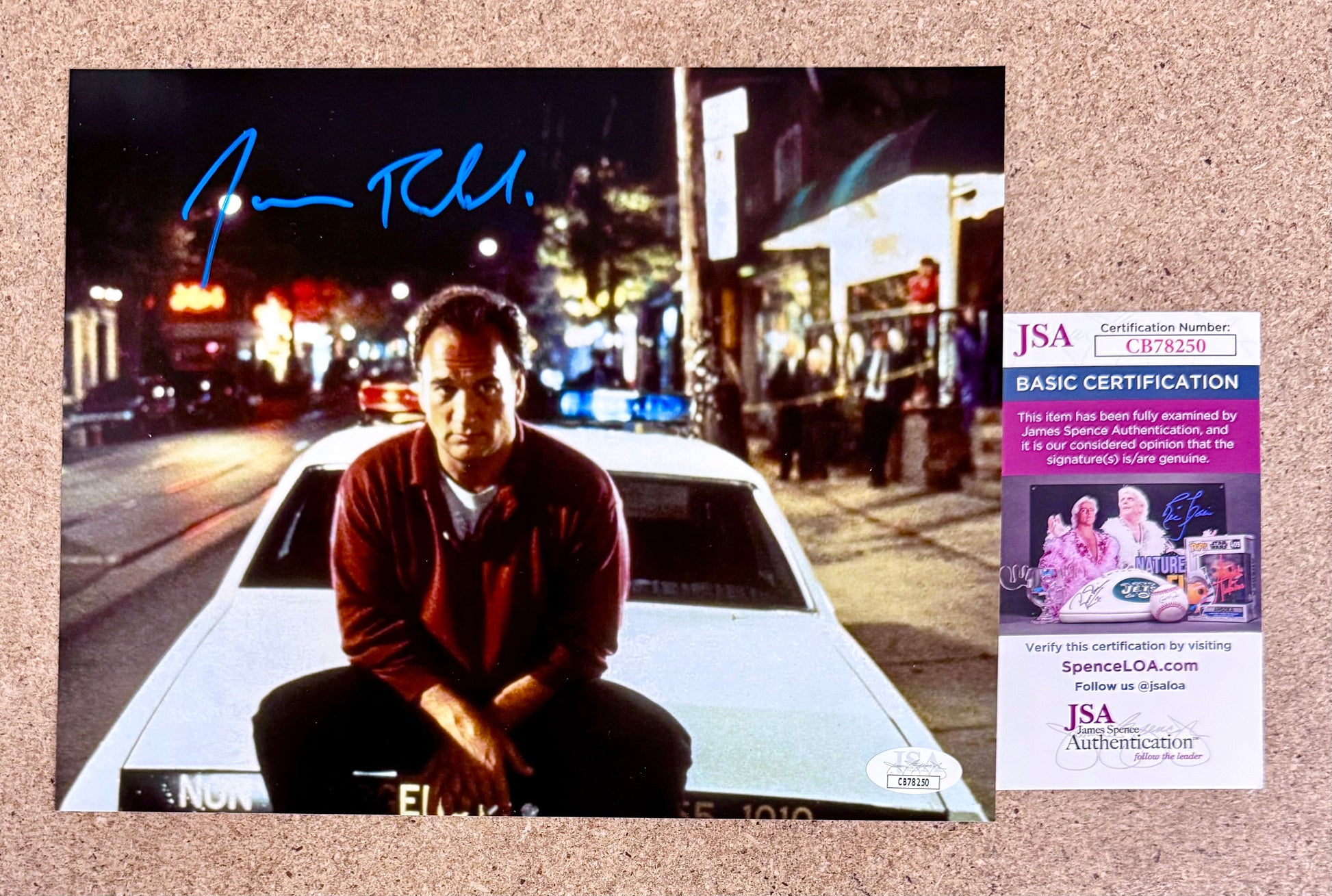 Jim Belushi Signed Autographed Shane Royce “Royce” 8X10 Photo With JSA COA