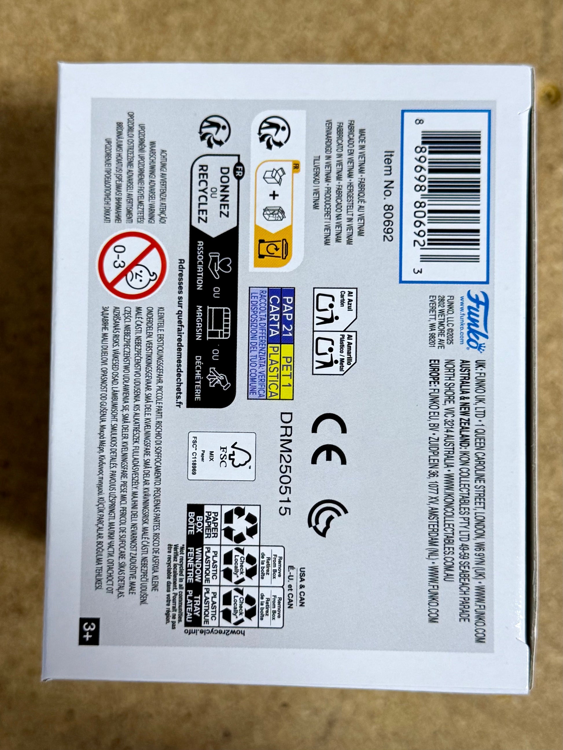 Funko Pop! Movies Hooded Jigsaw #1820 Saw Horror 2025 Serial Killer