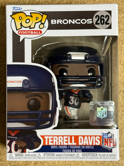 Funko Pop! Football Terrell Davis #262 NFL Denver Broncos Running Back 2024