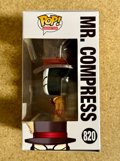 Funko Pop! Animation Mr. Compress #820 My Hero Academia NYCC 2020 Fall Con Vaulted Exclusive