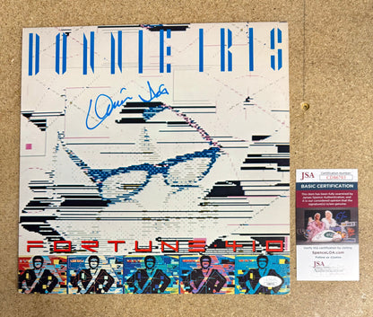 Donnie Iris Signed AUTOGRAPHED Fortune 410 (1983) Vinyl With JSA COA