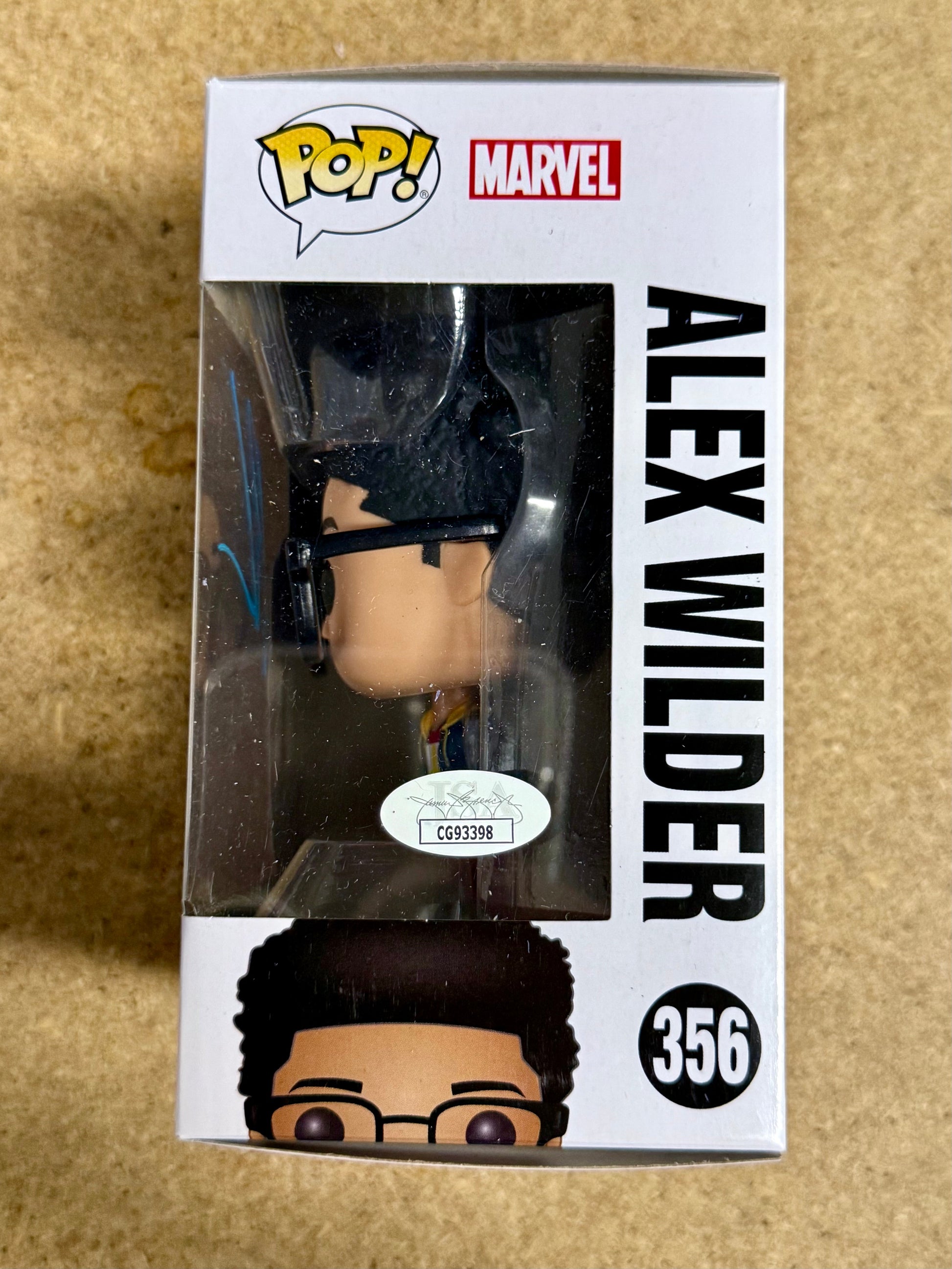 Rhenzy Feliz Signed Marvel Runaways Alex Wilder Funko Pop! #356 With JSA COA