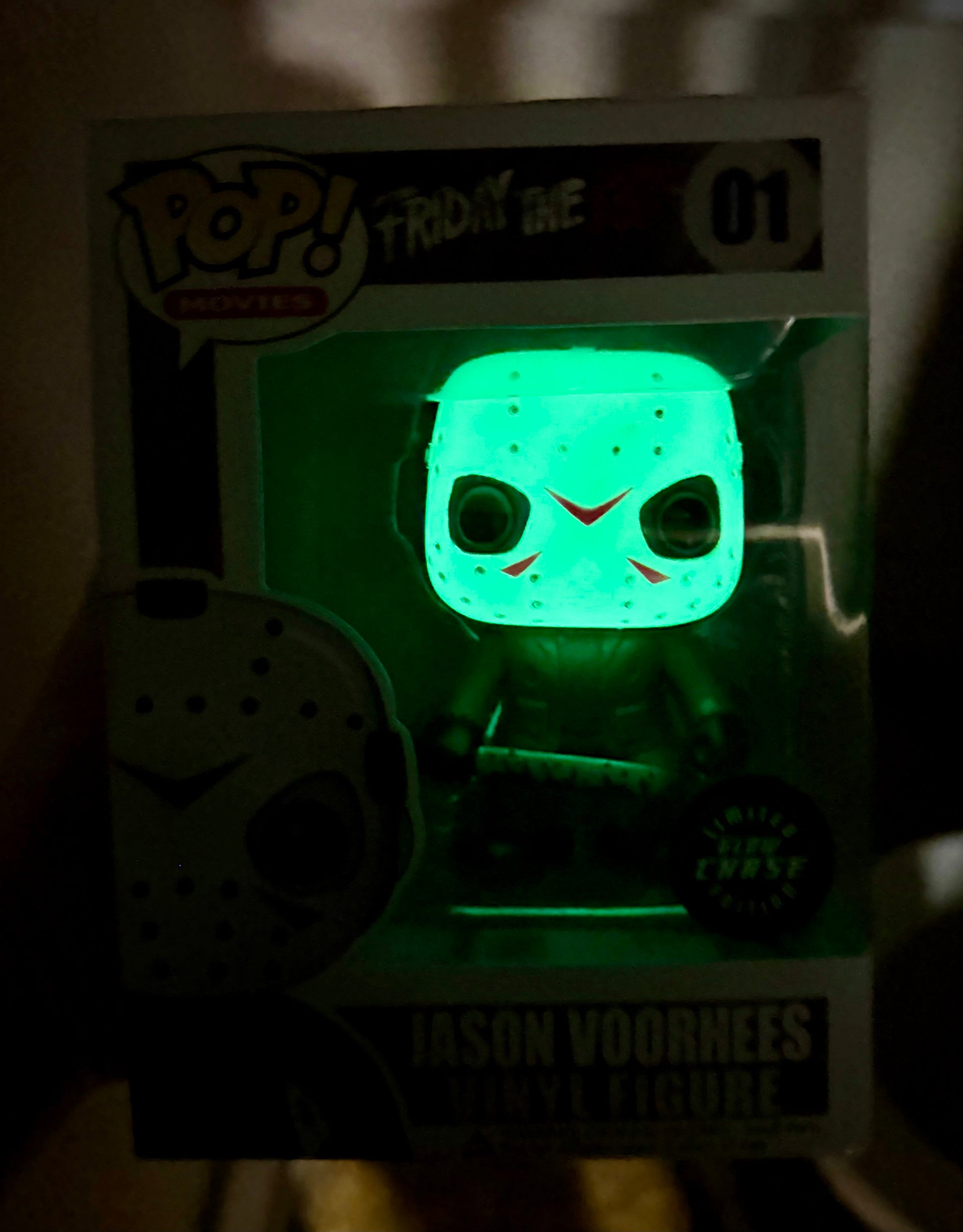Funko Pop! Movies Glow Chase Jason Voorhees (Translucent) #01 Friday The 13th 2014