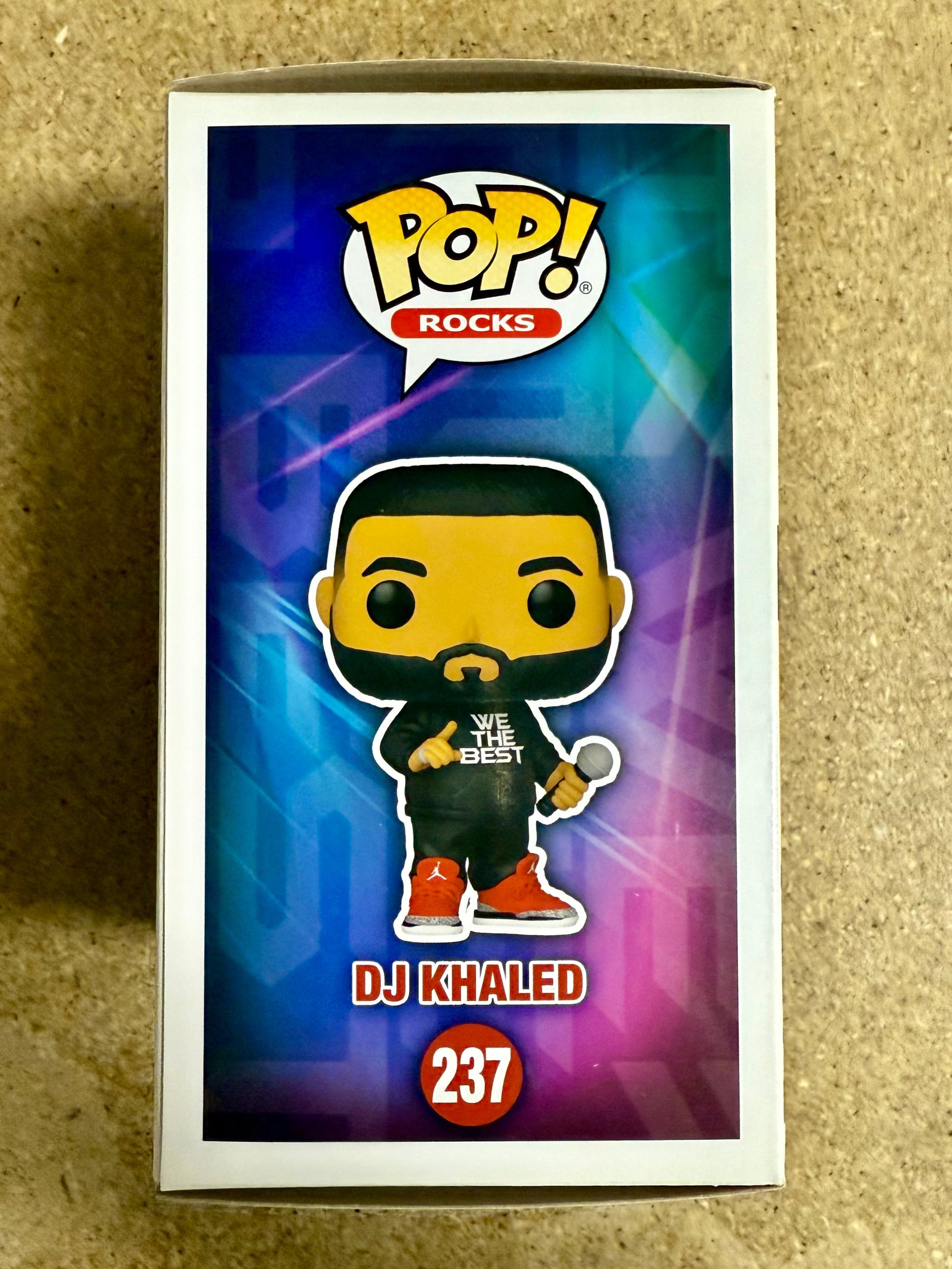 DJ Khaled Signed We The Best Funko Pop #237 With JSA COA Blessed 2021