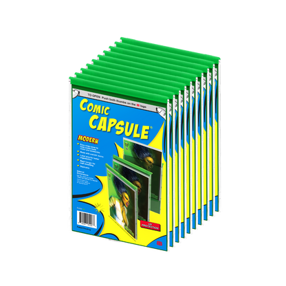 Green Modern Size ComicCapsule