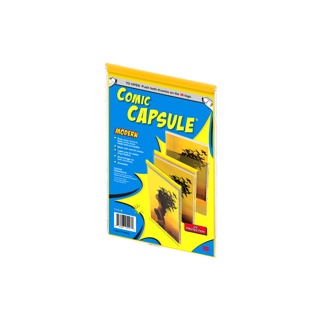 Yellow Modern Size ComicCapsule