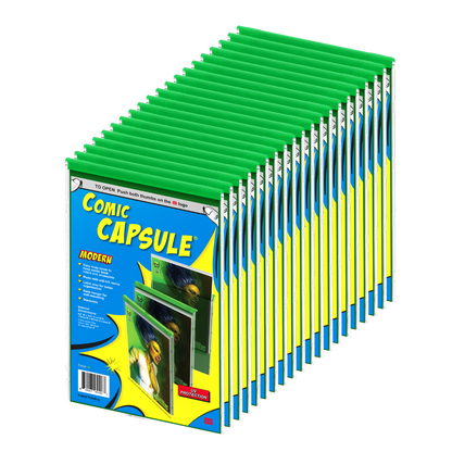 Green Modern Size ComicCapsule