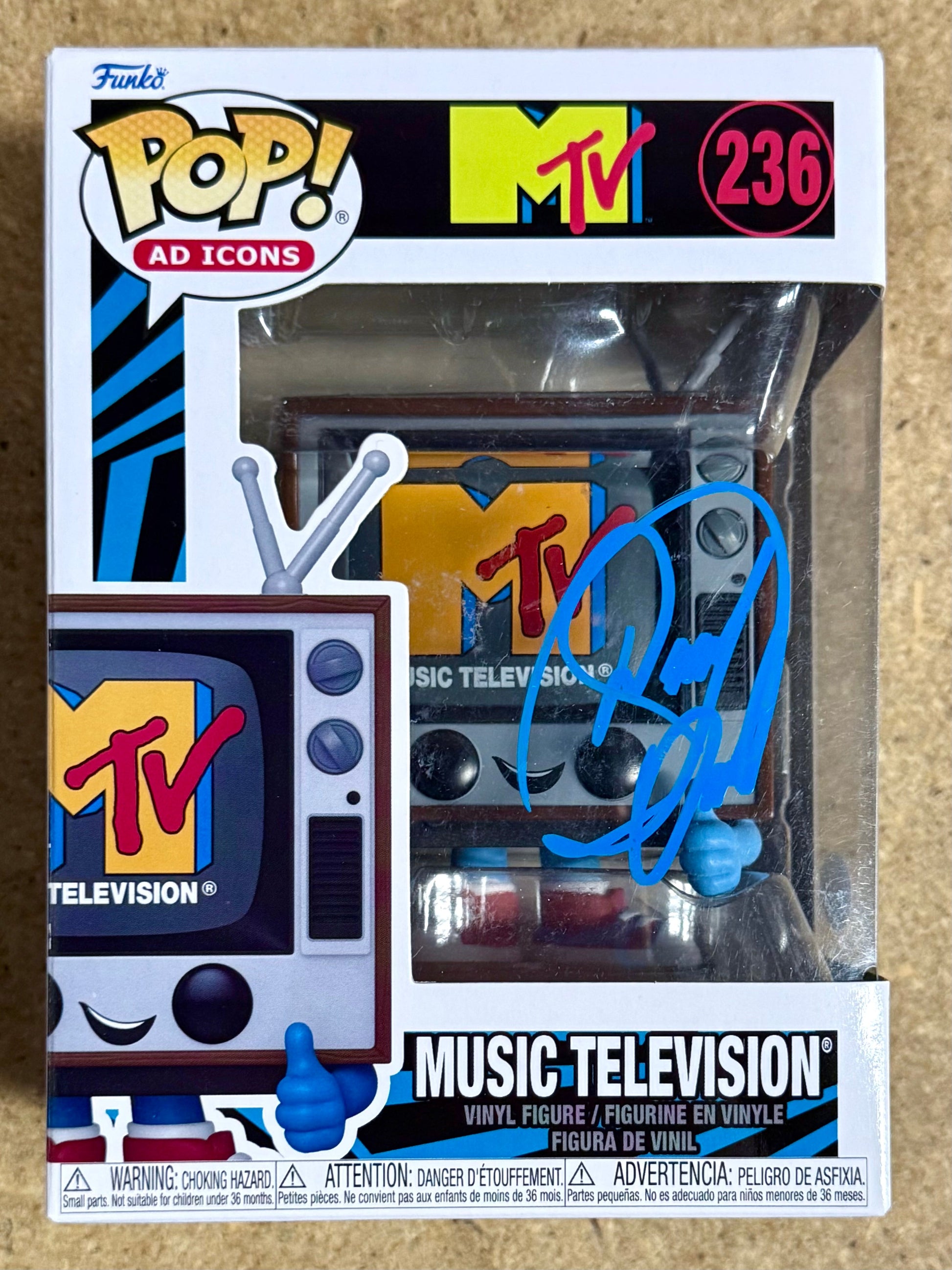 Musician Donny Osmond Signed 2024 MTV Funko Pop #236 With JSA COA