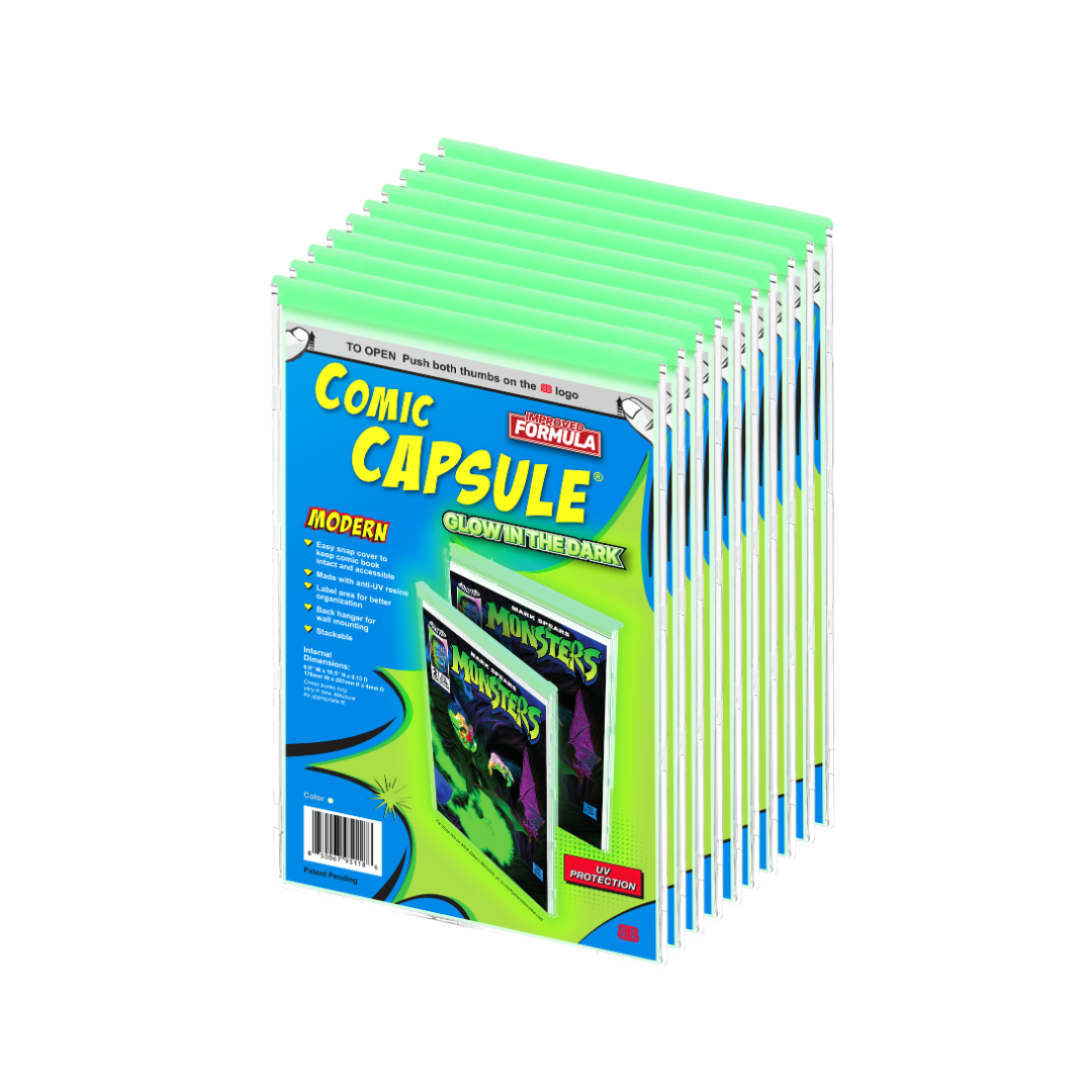 Glow in the Dark Modern Size ComicCapsule