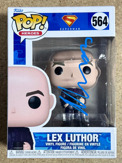 Nicholas Hoult Signed 2025 Funko Pop! DC Lex Luthor Superman #564 With JSA COA