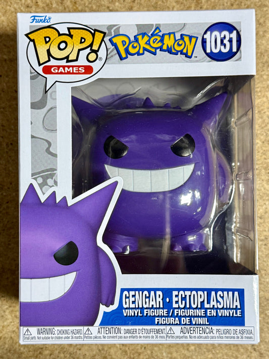 Funko Pop! Games Gengar #1031 Poison Ghost Type 2024 Pokemon #094