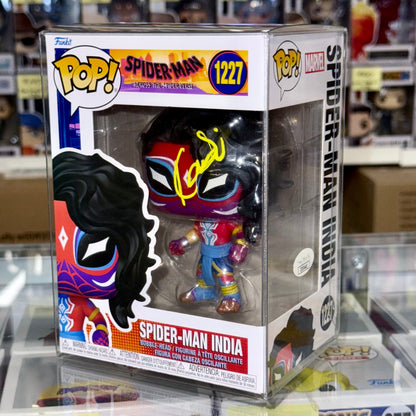 Karan Soni Signed Spider-Man India Funko Pop! #1227 Across The Spider-Verse With JSA COA