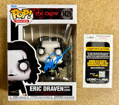 Mark Dascosas Signed Eric Draven Funko Pop! #1429 The Crow With JSA COA