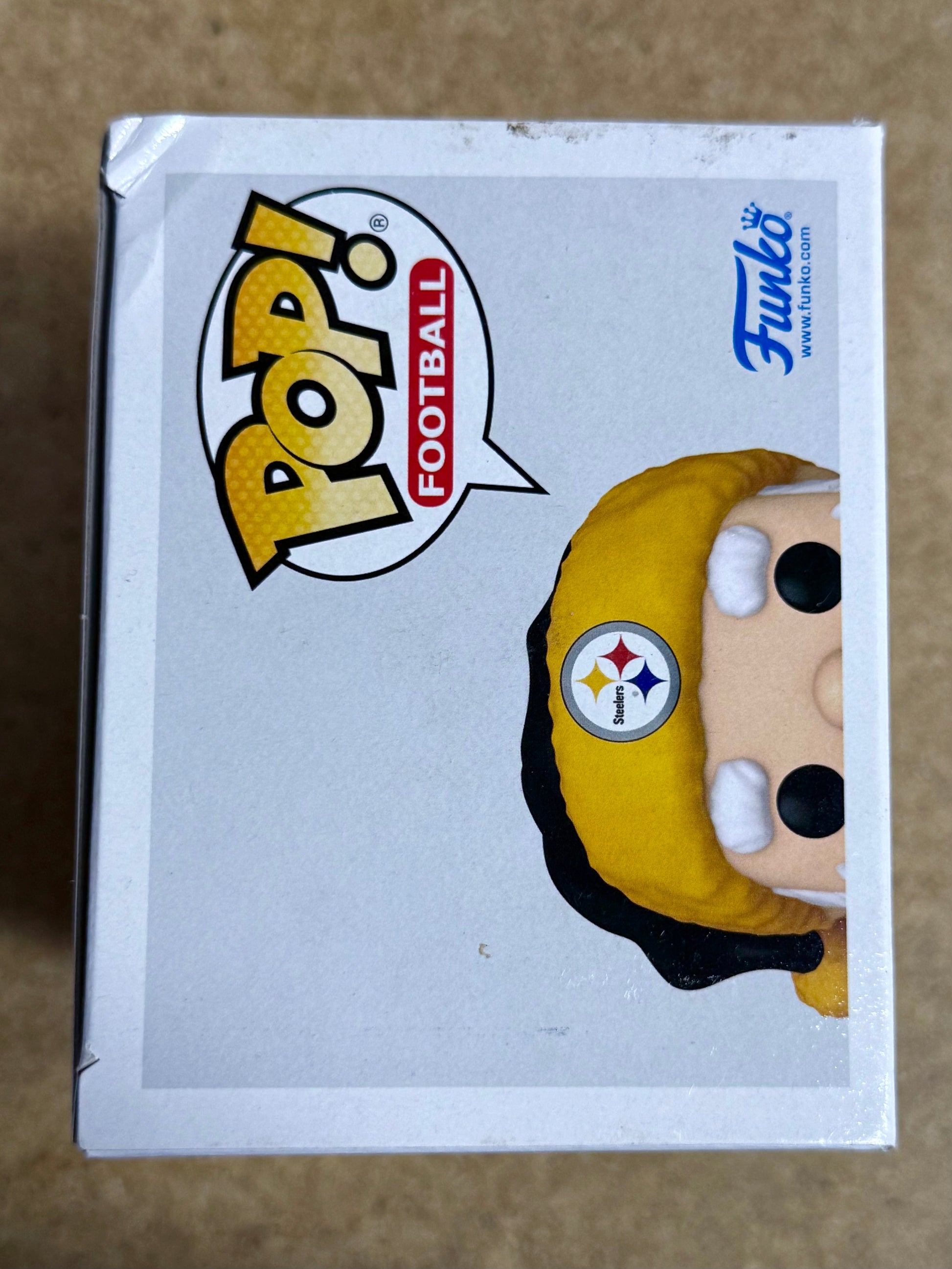 Mason Rudolph Signed NFL Pittsburgh Steelers Santa Funko Pop! #287 With JSA COA