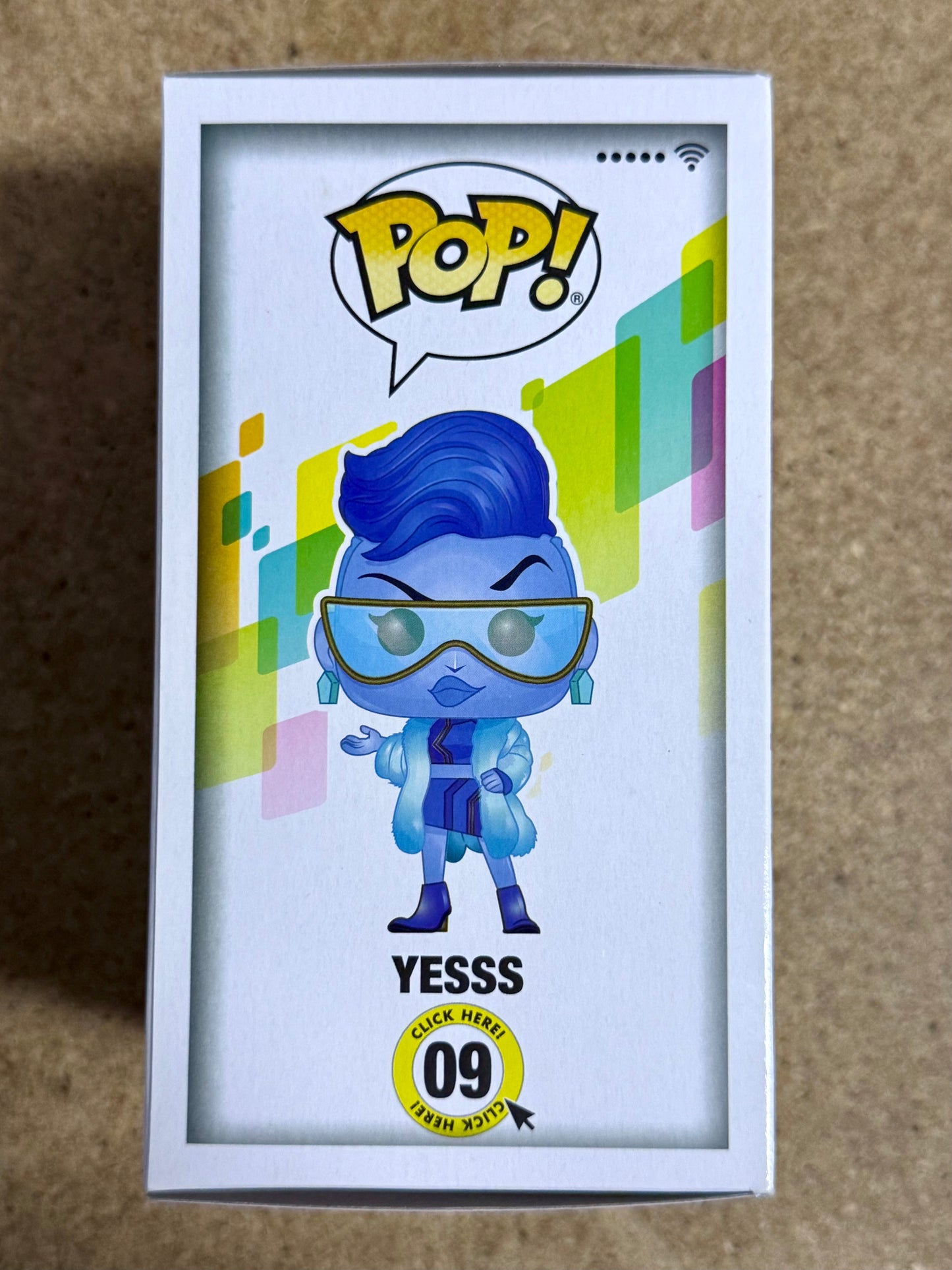 Taraji P. Henson Signed Disney Yesss Wreck It Ralph 2 Breaks The Internet Funko Pop! #09 With JSA COA