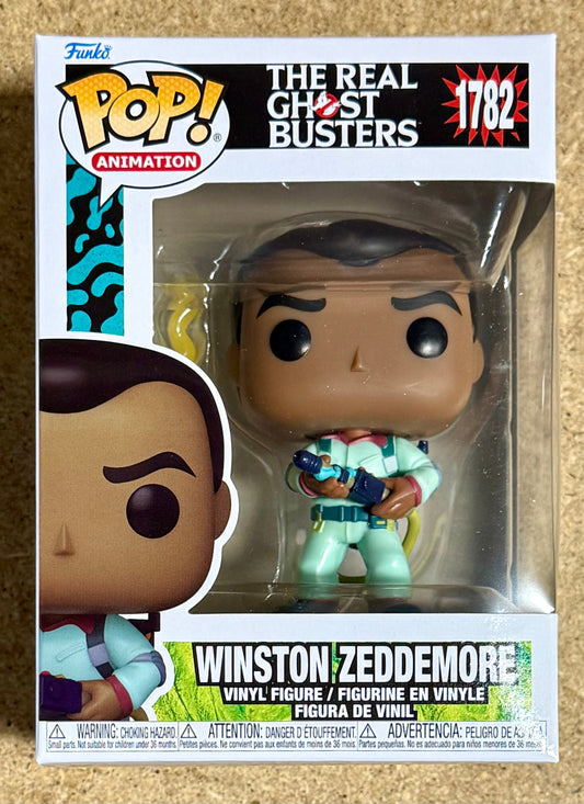 Funko Pop! Animation Winston Zeddemore #1782 The Real Ghostbusters 2024