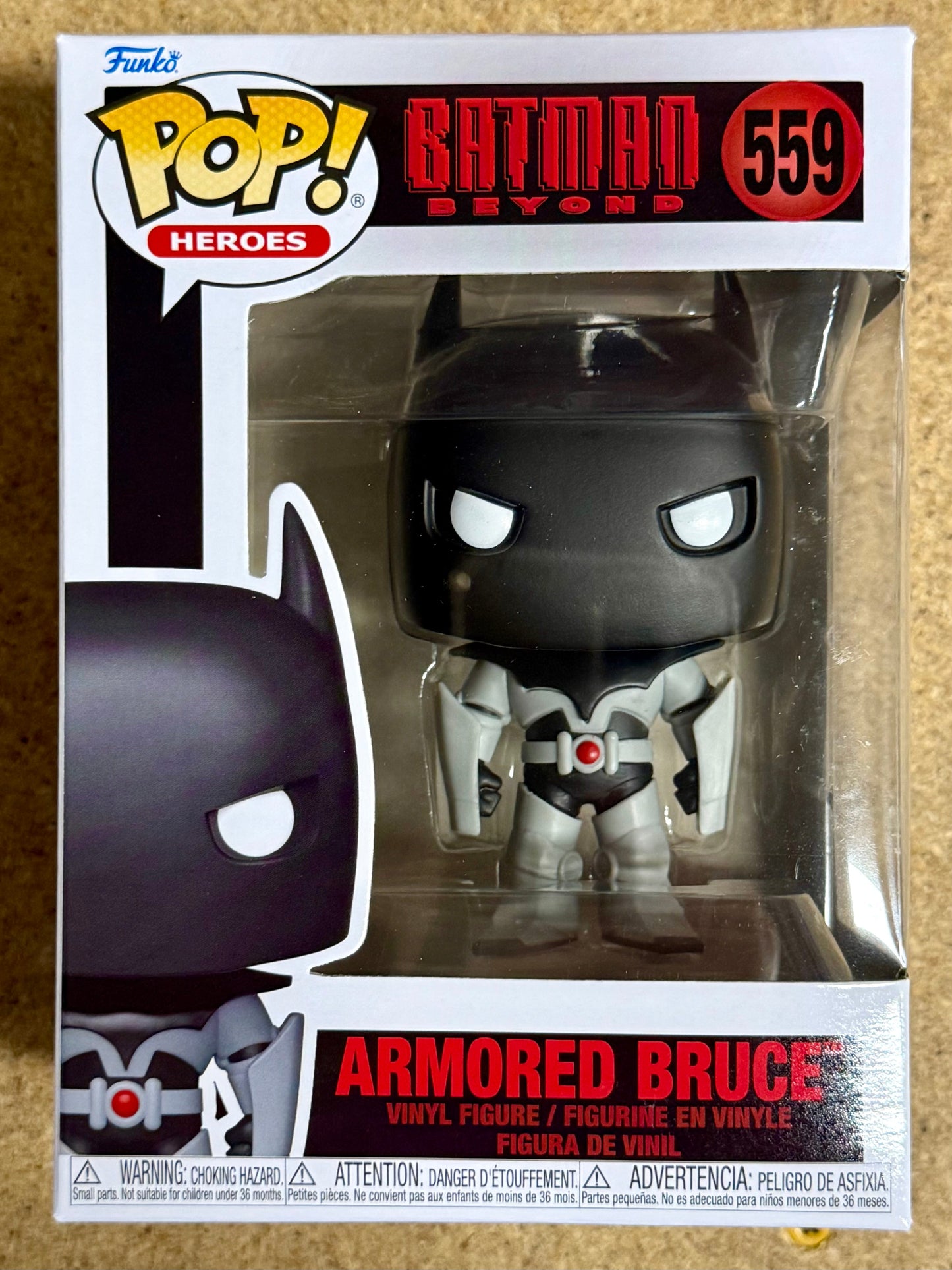 Funko Pop! DC Heroes Armored Bruce Wayne #559 Batman Beyond 2025