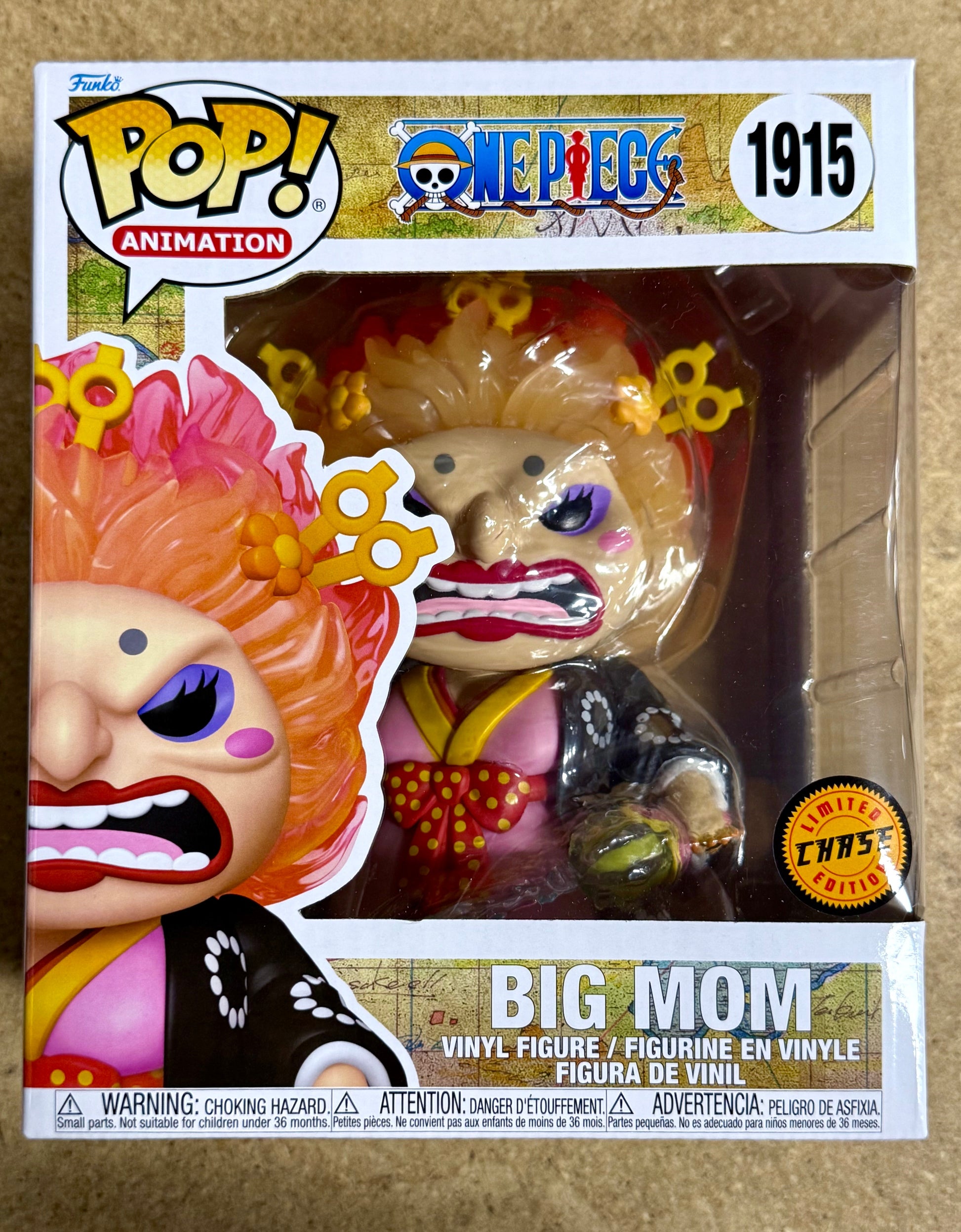 Funko Pop! Animation 6” Chase Big Mom Fiery Hair (Kimono) #1915 One Piece 2025