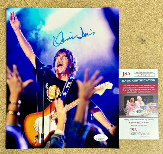 Pittsburgh Musician Donnie Iris “King Cool” Signed 8X10 Photo With JSA COA