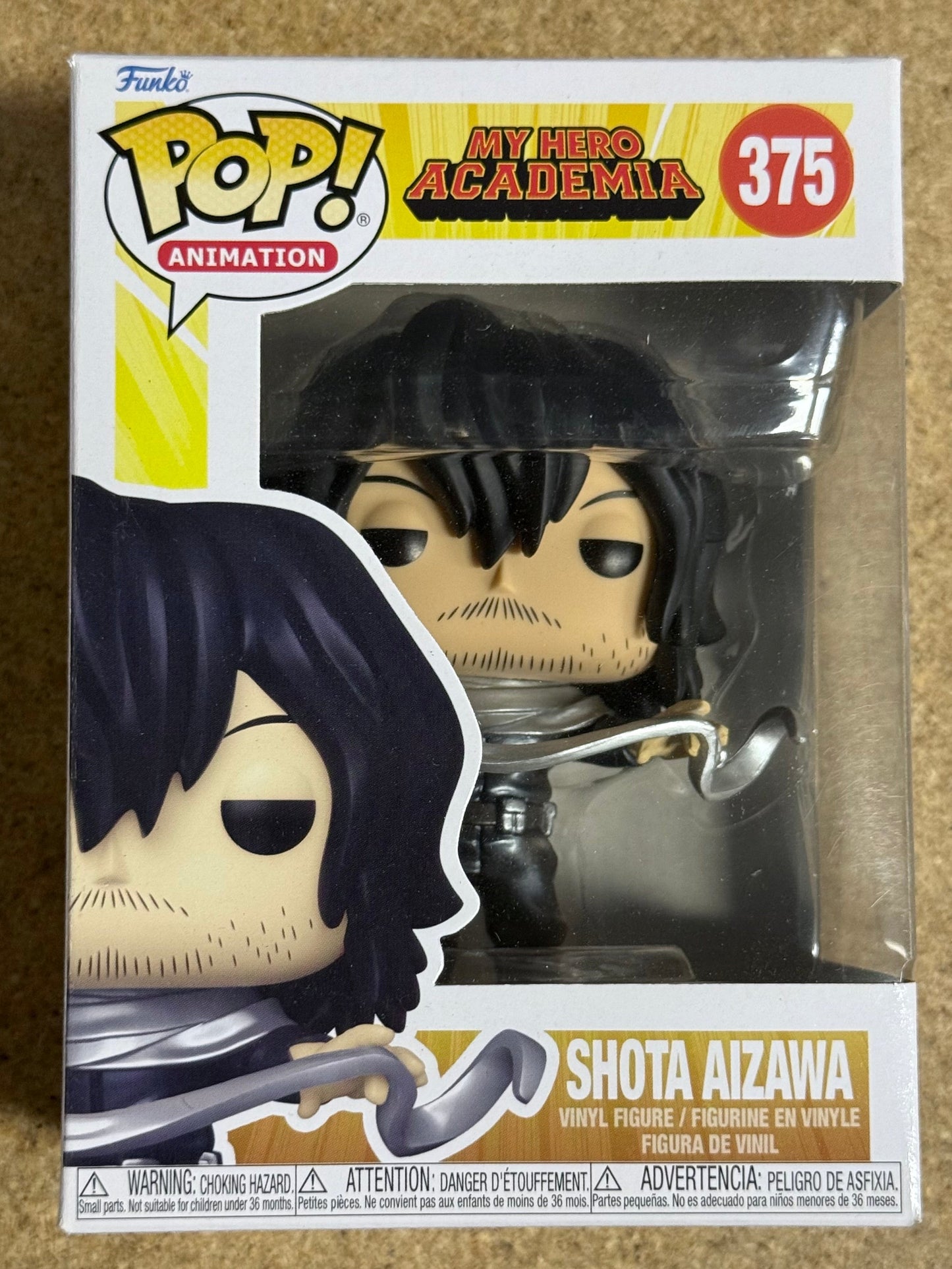 Funko Pop! Animation Metallic Shoto Aizawa #375 My Hero Academia 2022 Vaulted