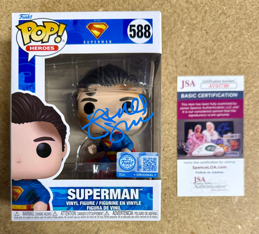 Director James Gunn Signed Funko Pop! DC Heroes Superman #588 Exclusive With JSA COA