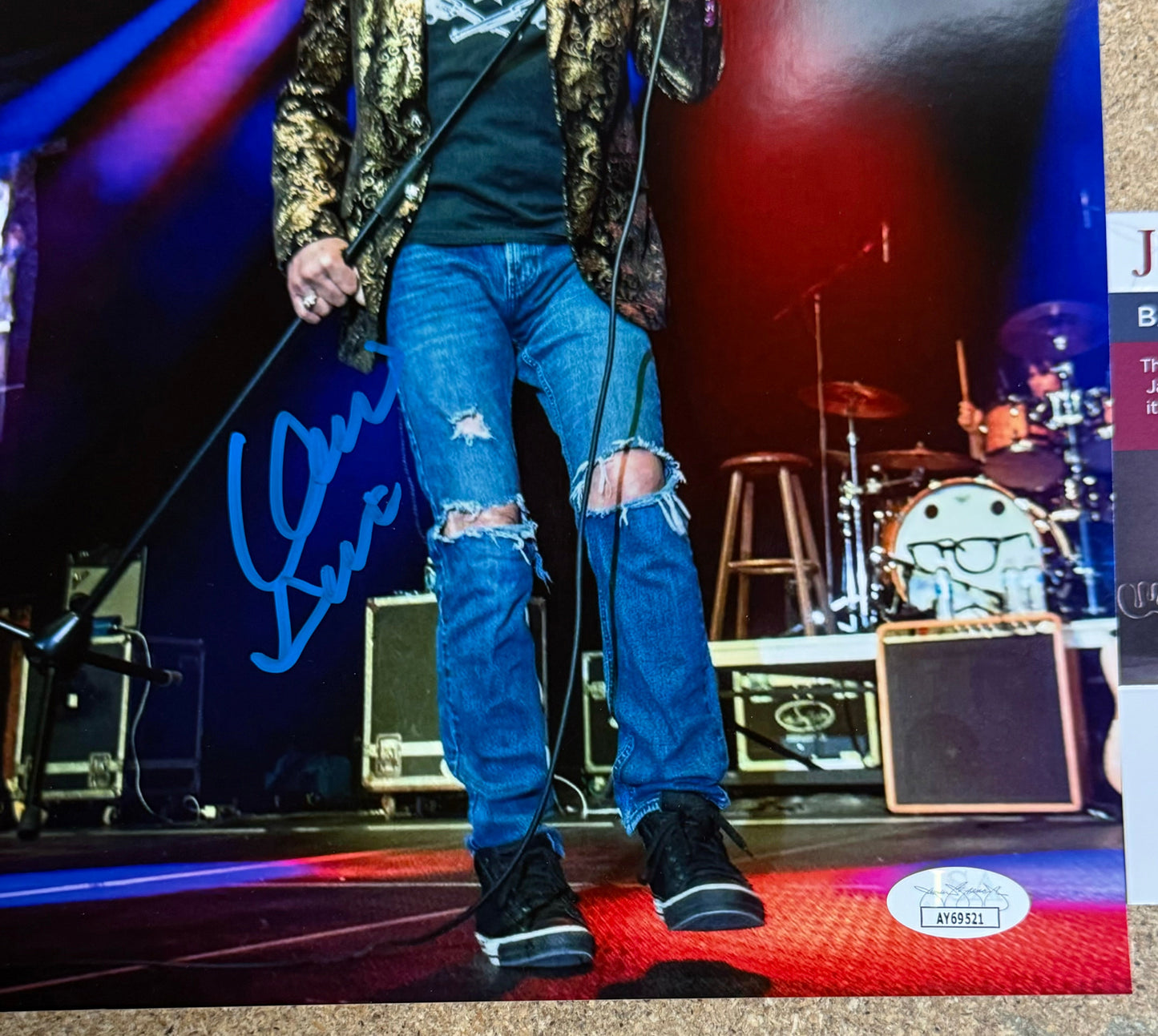 Pittsburgh Musician Donnie Iris “King Cool” Signed 8X10 Photo With JSA COA