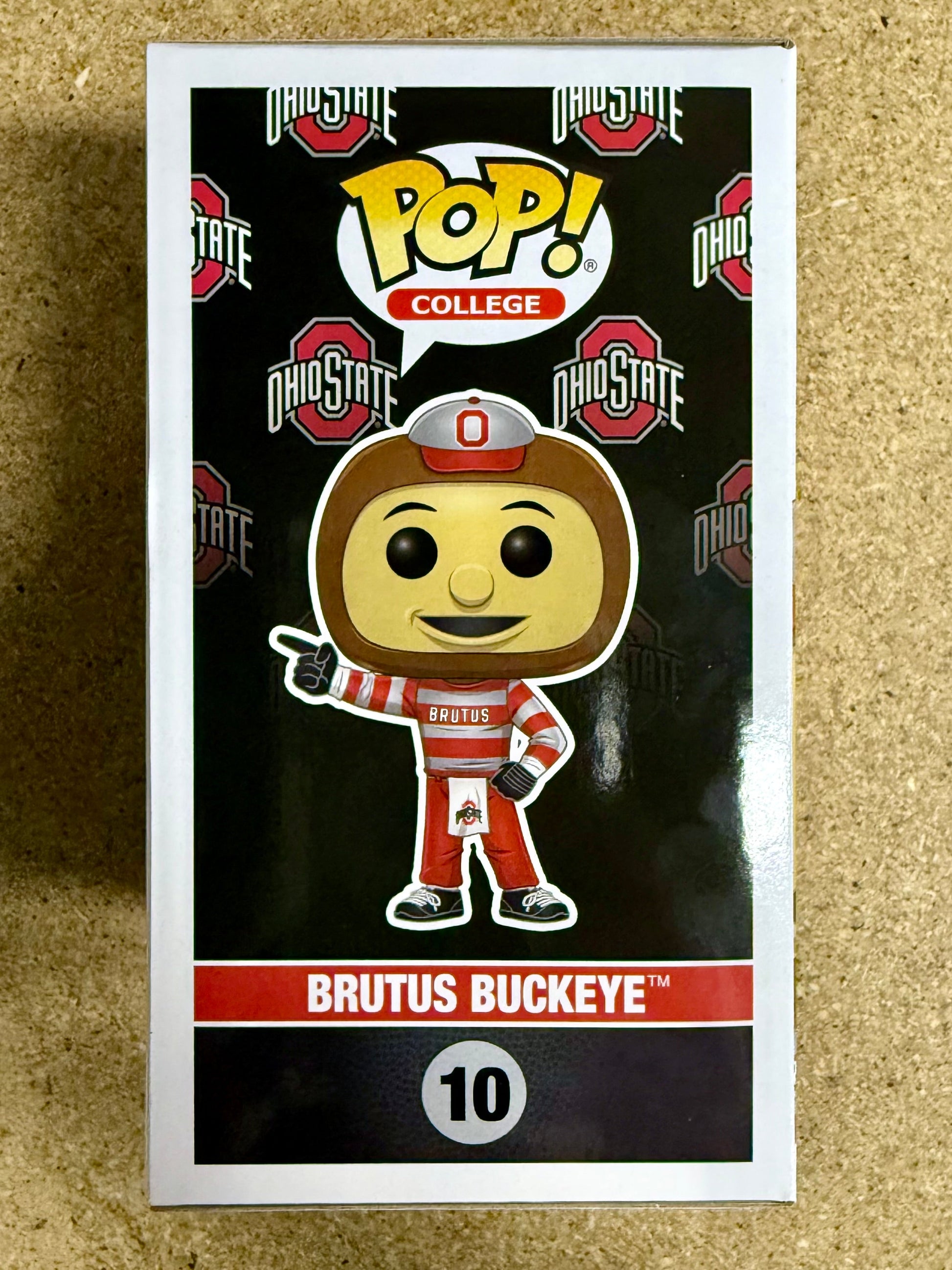 Jack Sawyer LB National Champ 2025 Signed Ohio State Funko Pop! #10 With JSA CO