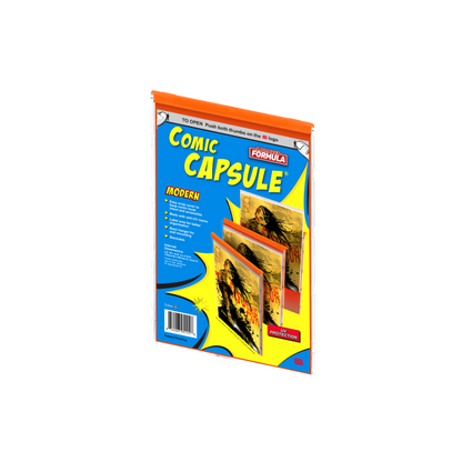 Orange Modern Size ComicCapsule