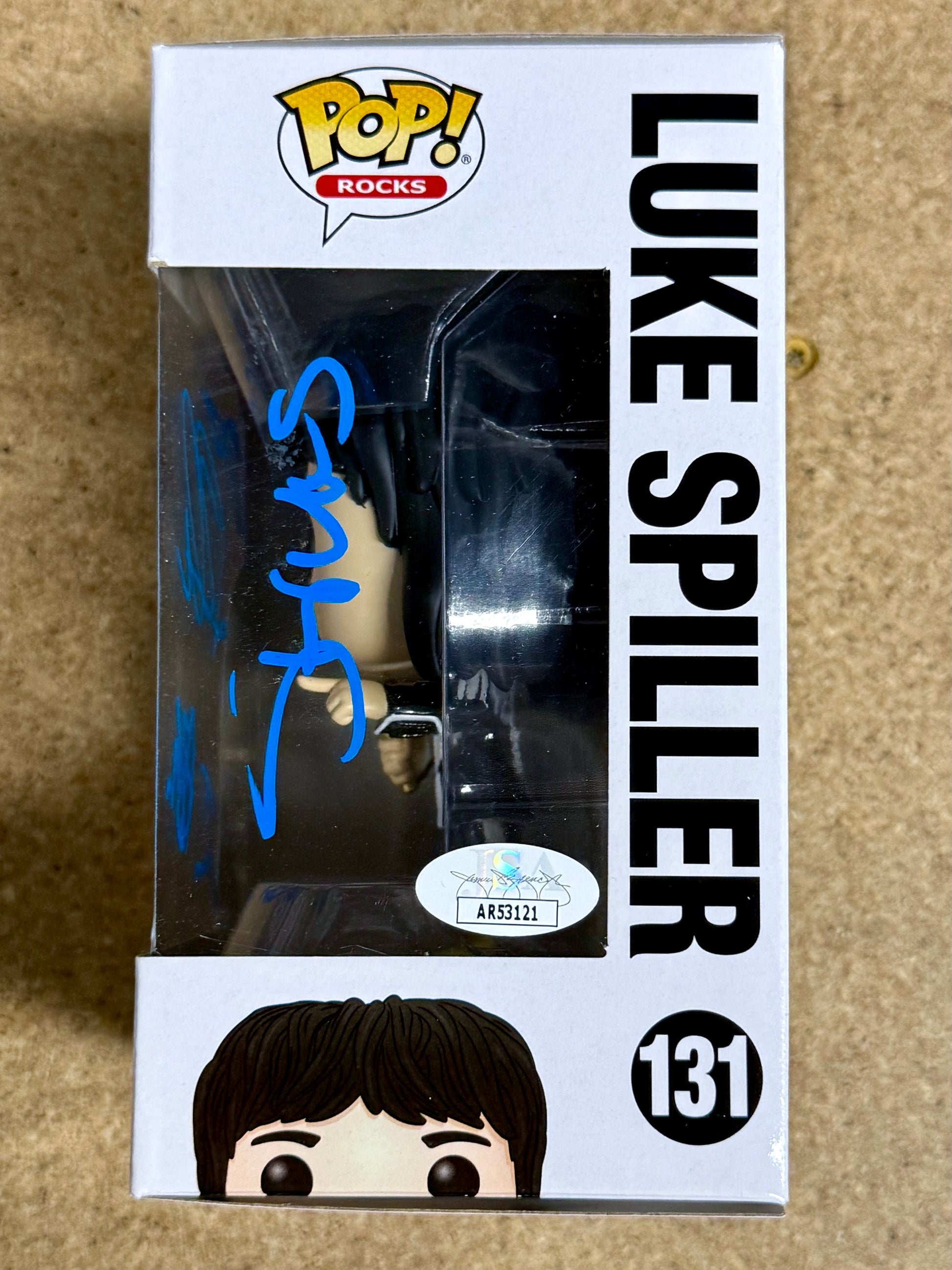 Complete Band Signed The Struts #131 Luke Spiller Funko Pop! With JSA COA