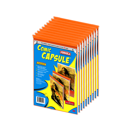 Orange Modern Size ComicCapsule