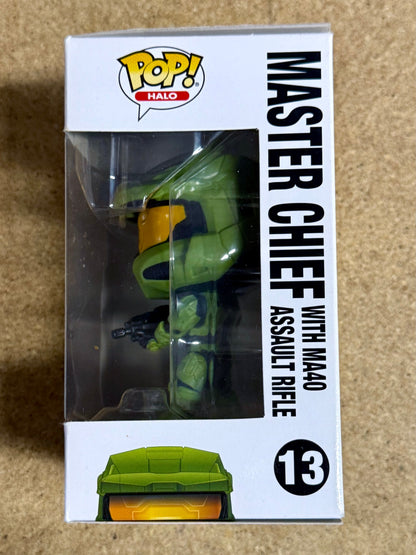 Funko Pop! Games Master Chief #13 Halo With MA40 Assault Rifle 2020 Vaulted