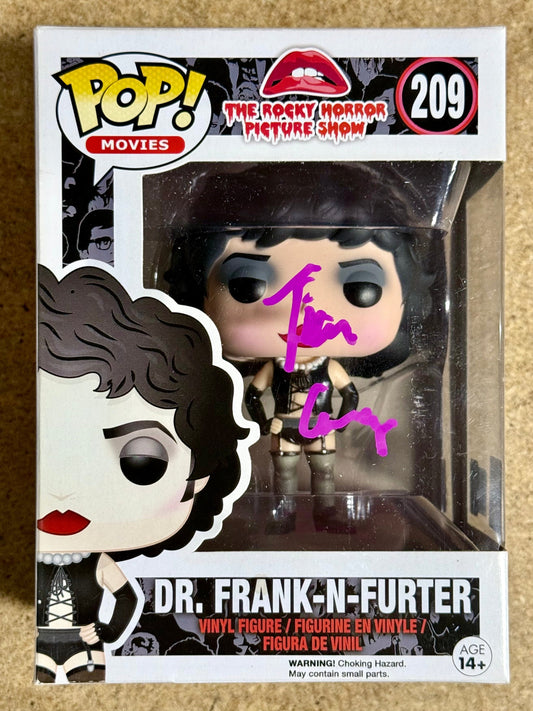 Tim Curry Signed Dr. Frank-N-Furter Rocky Horror Picture Show Funko Pop! #209 With JSA COA