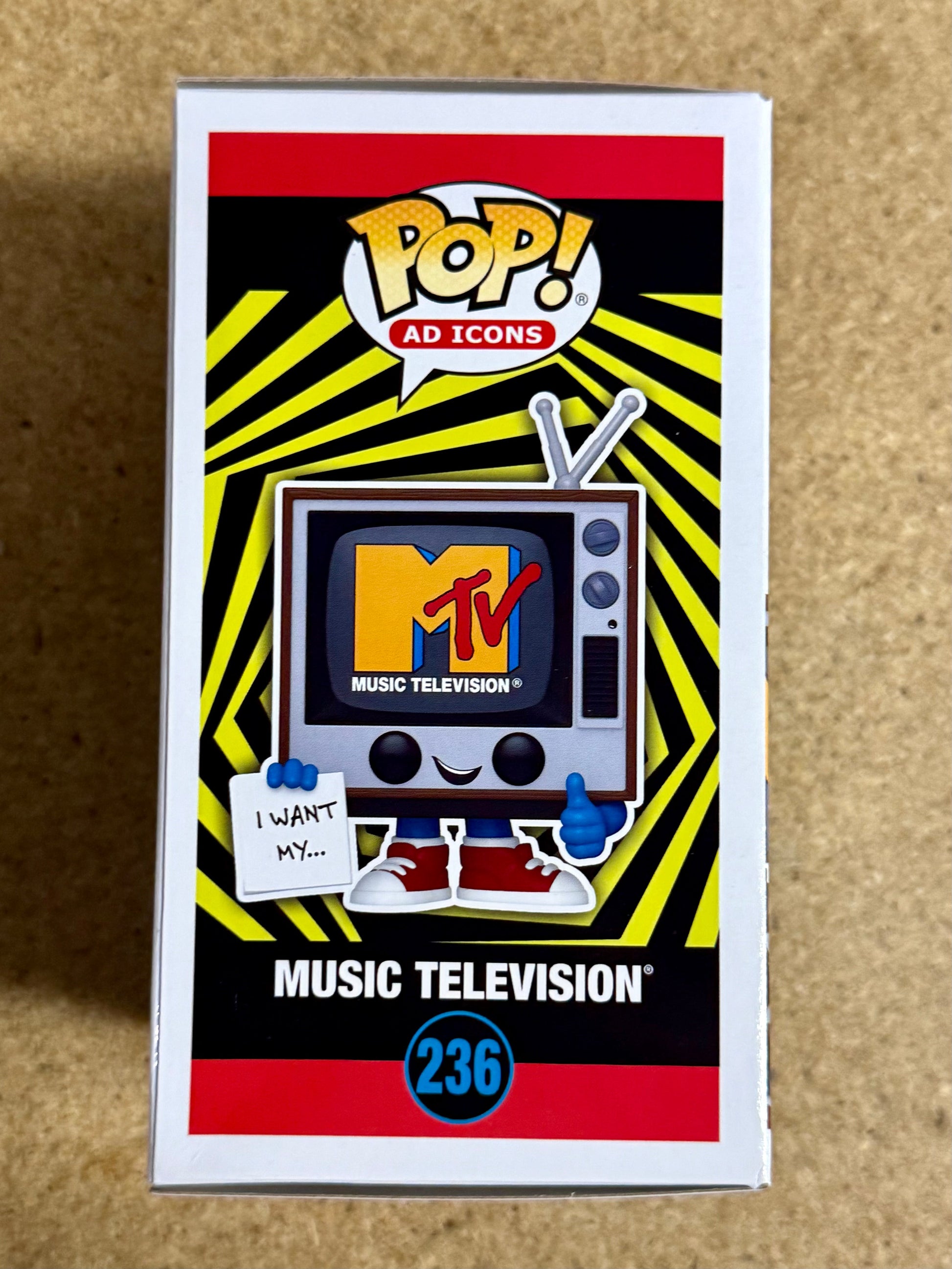 Musician Scooter Ward Of Cold (Band) Signed 2024 MTV Funko Pop #236 With JSA COA