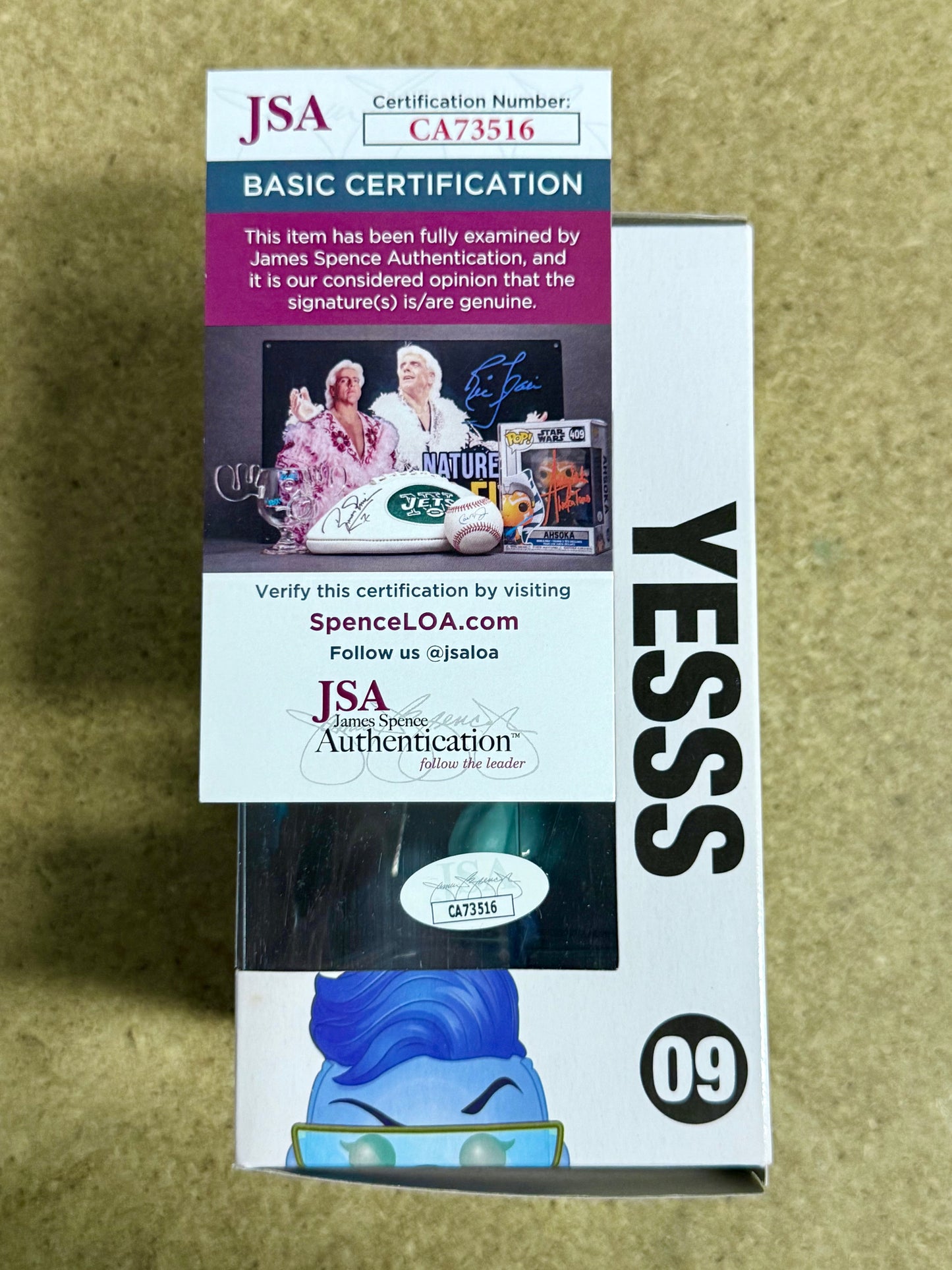 Taraji P. Henson Signed Disney Yesss Wreck It Ralph 2 Breaks The Internet Funko Pop! #09 With JSA COA