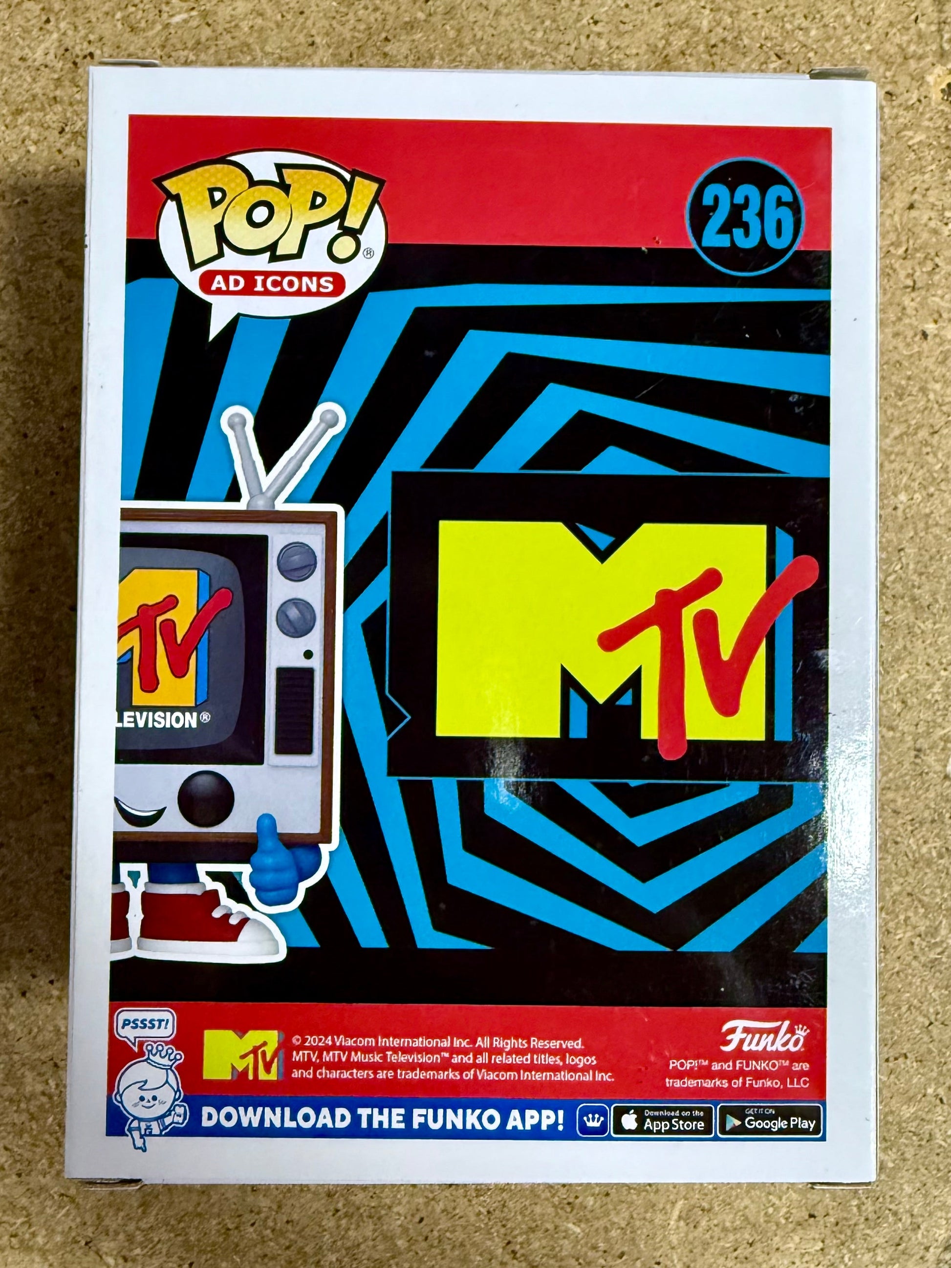 Country Rock Musician Vince Gill Signed 2024 MTV Funko Pop #236 With JSA COA