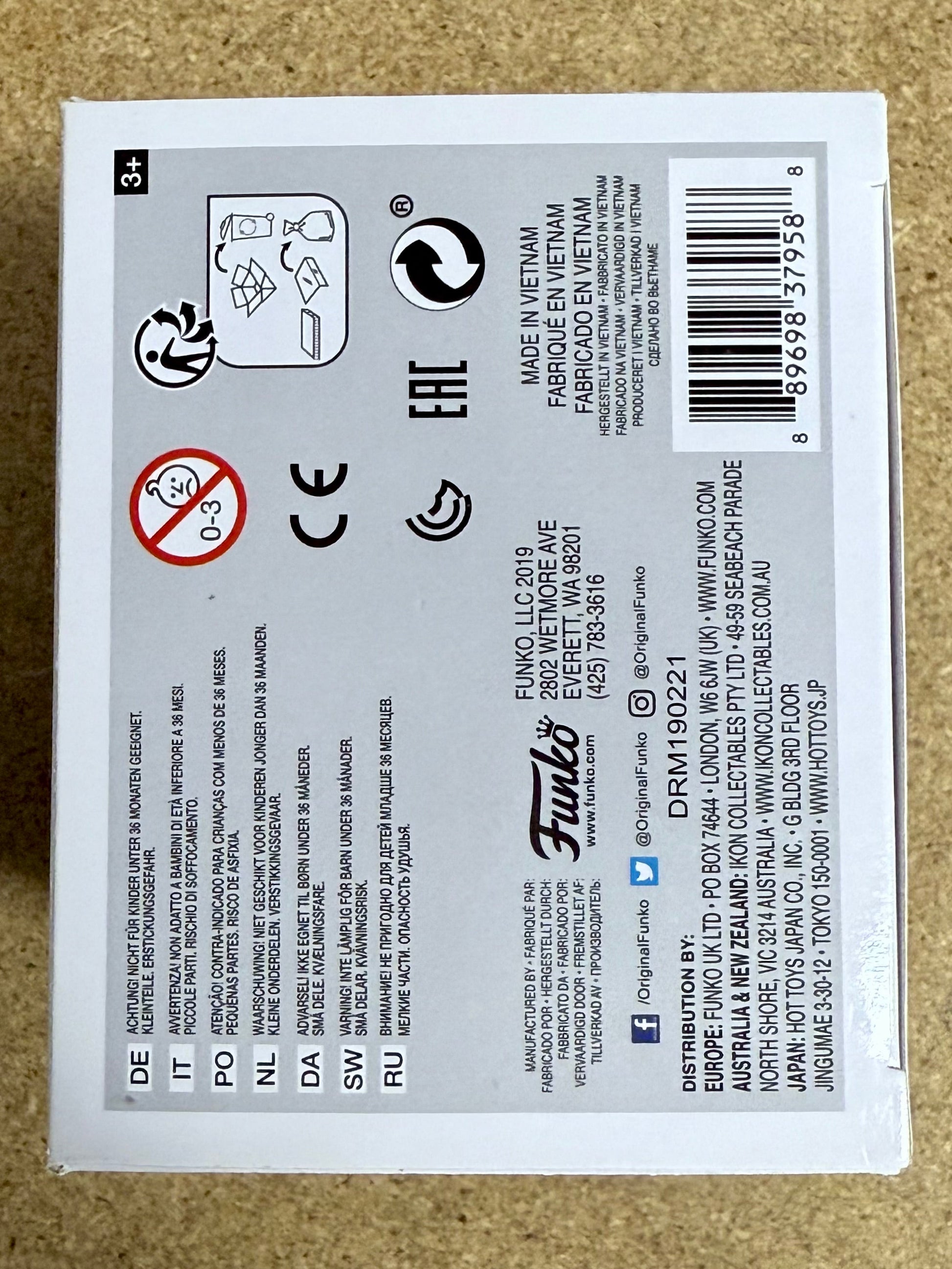 Richard “The King” Petty & Son Kyle NASCAR Signed Funko Pop! #02 With JSA COA