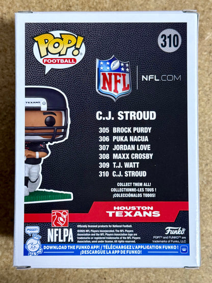 Funko Pop! Football C.J. Stroud #310 NFL Houston Texans 2025 Rookie Of Year 2023