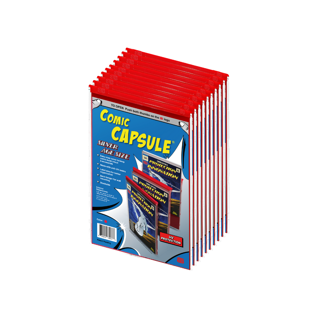 Red SILVER Age Size ComicCapsule