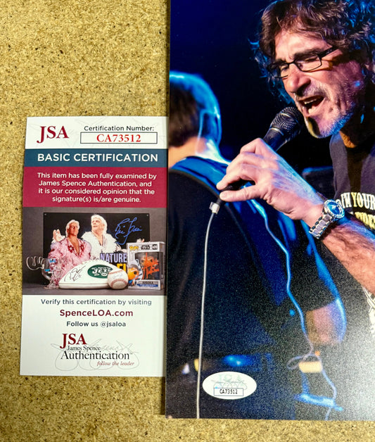 Pittsburgh Musician Donnie Iris “King Cool” Signed 8X10 Photo With JSA COA