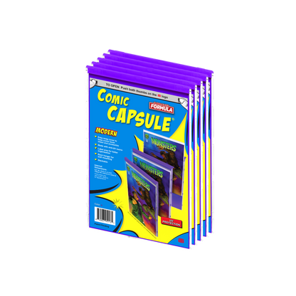Purple Modern Size ComicCapsule