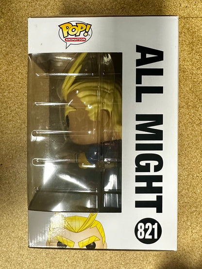 Funko Pop! Animation 10” All Might #821 My Hero Academia 2020 Plus Ultra