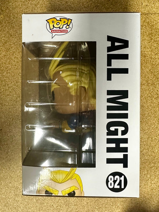 Funko Pop! Animation 10” All Might #821 My Hero Academia 2020 Plus Ultra