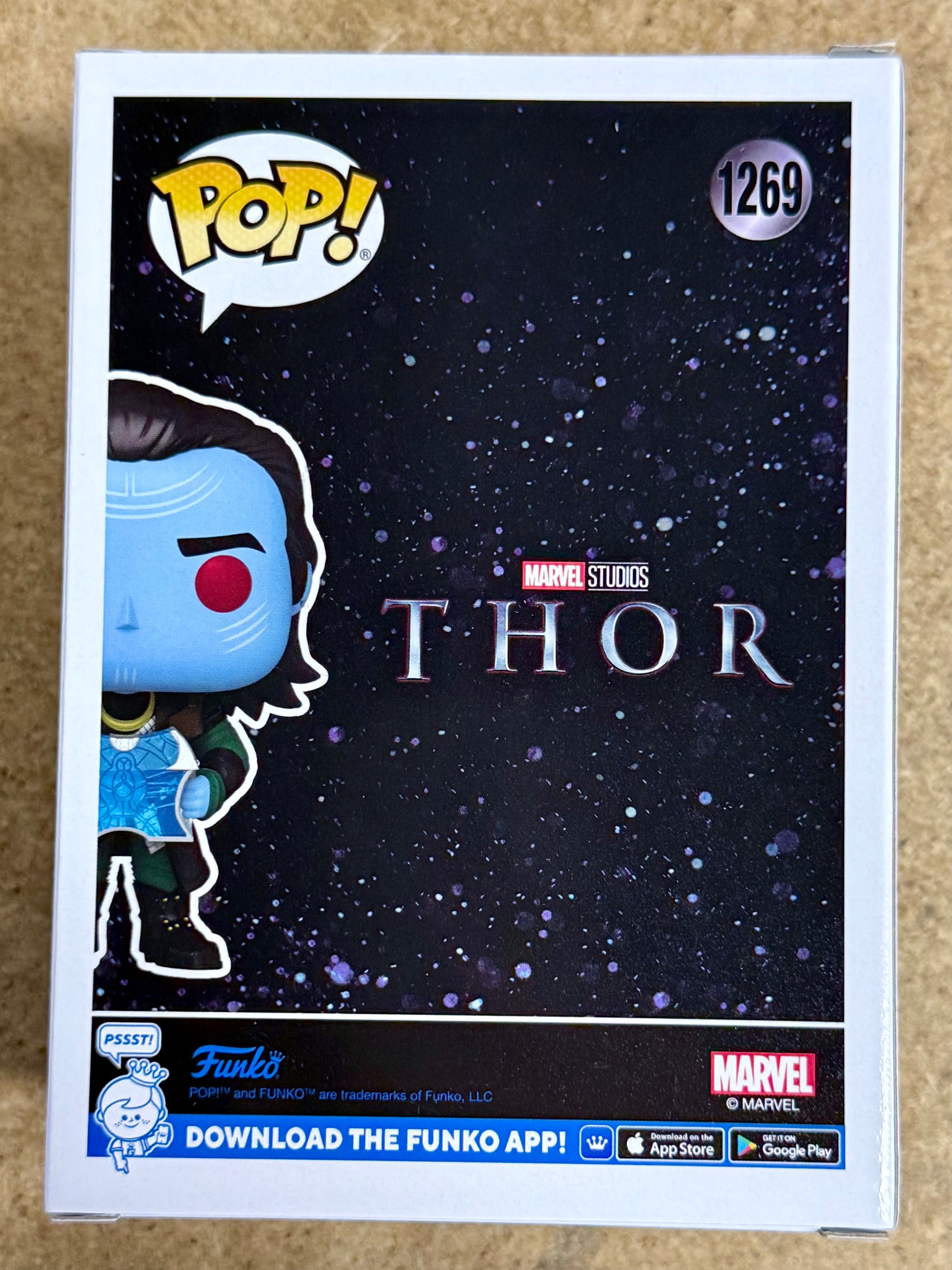 Funko Pop! Marvel Glow Frost Giant Loki #1269 Thor MCU EE Exclusive