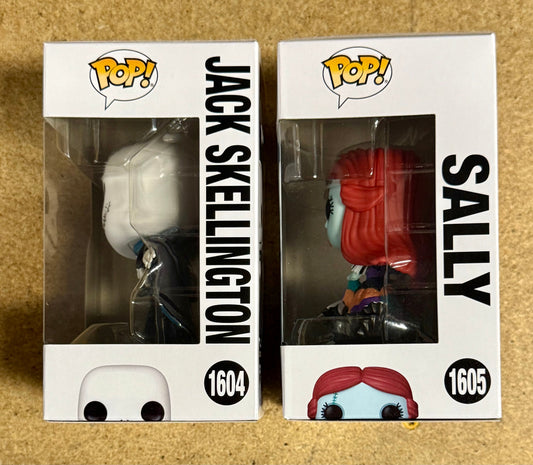Funko Pop! Disney Jack & Sally (Couture) Nightmare Christmas 2025 Set Of 2