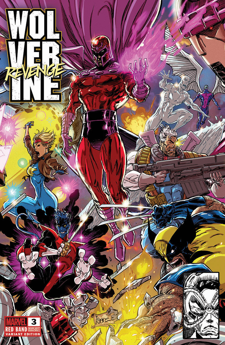 [Signed by Kaare Andrews] WOLVERINE REVENGE #3 RED BAND UNKNOWN COMICS KAARE ANDREWS CONNECTING COVER EXCLUSIVE VAR [POLYBAGGED] EXPLICIT CONTENT [IN STOCK]