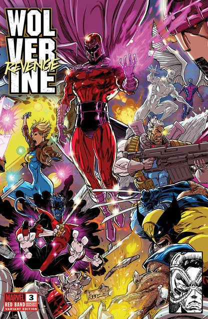 [Signed by Kaare Andrews] WOLVERINE REVENGE #3 RED BAND UNKNOWN COMICS KAARE ANDREWS CONNECTING COVER EXCLUSIVE VAR [POLYBAGGED] EXPLICIT CONTENT [IN STOCK]