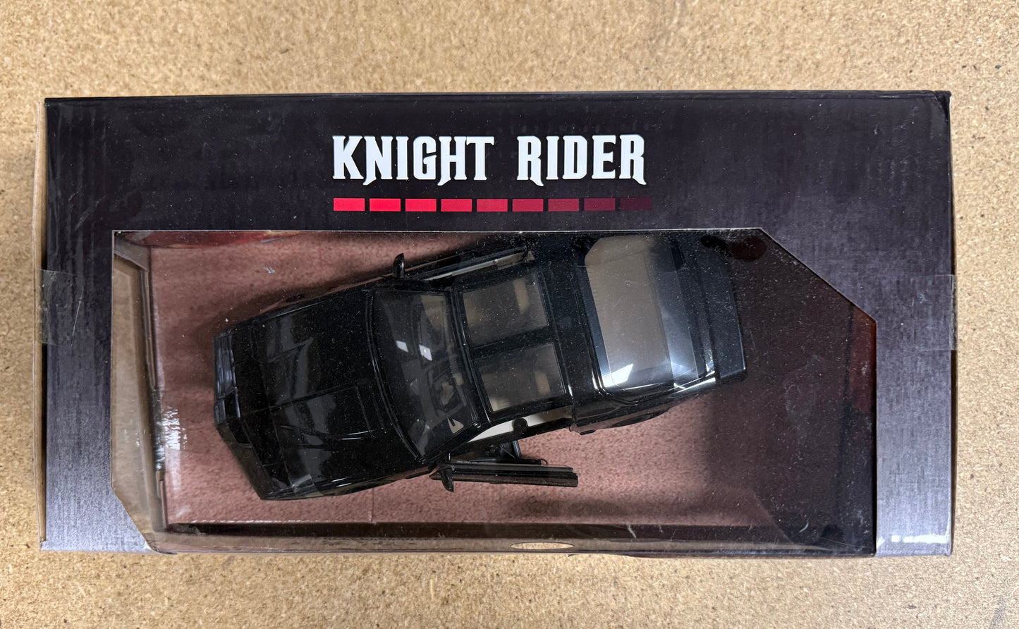William Daniels Signed Knight Rider KITT 1:24 Car Box With JSA COA