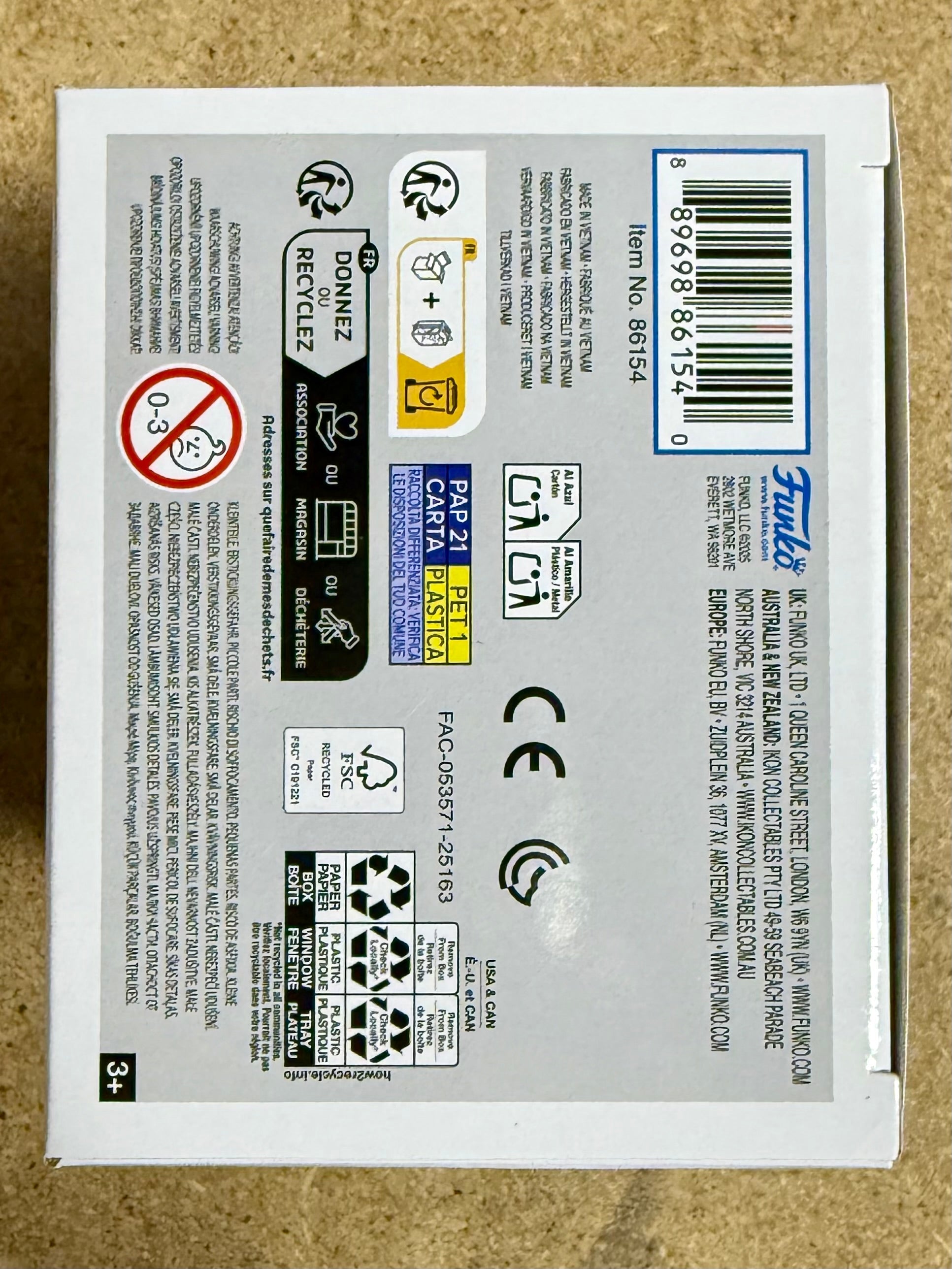 Funko Pop! Disney Jack Skellington (Couture) #1604 Nightmare X-Mas 2025